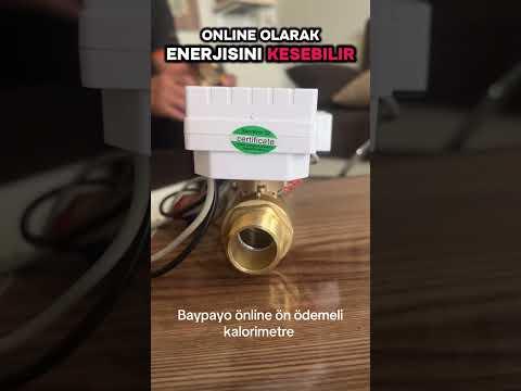 Uzaktan kontrol M-bus Açma Kapama Vanası